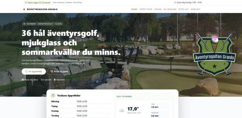 Äventyrsgolfen Granlo