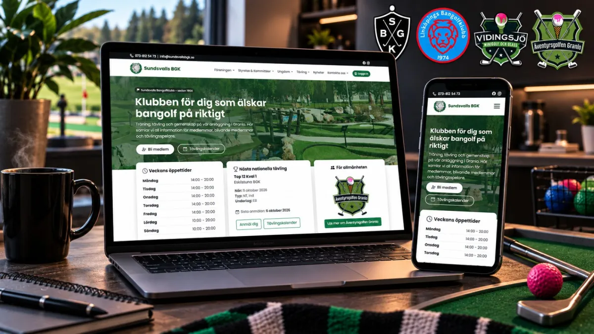 Vad behöver en idrottsförening egentligen ha på sin hemsida?