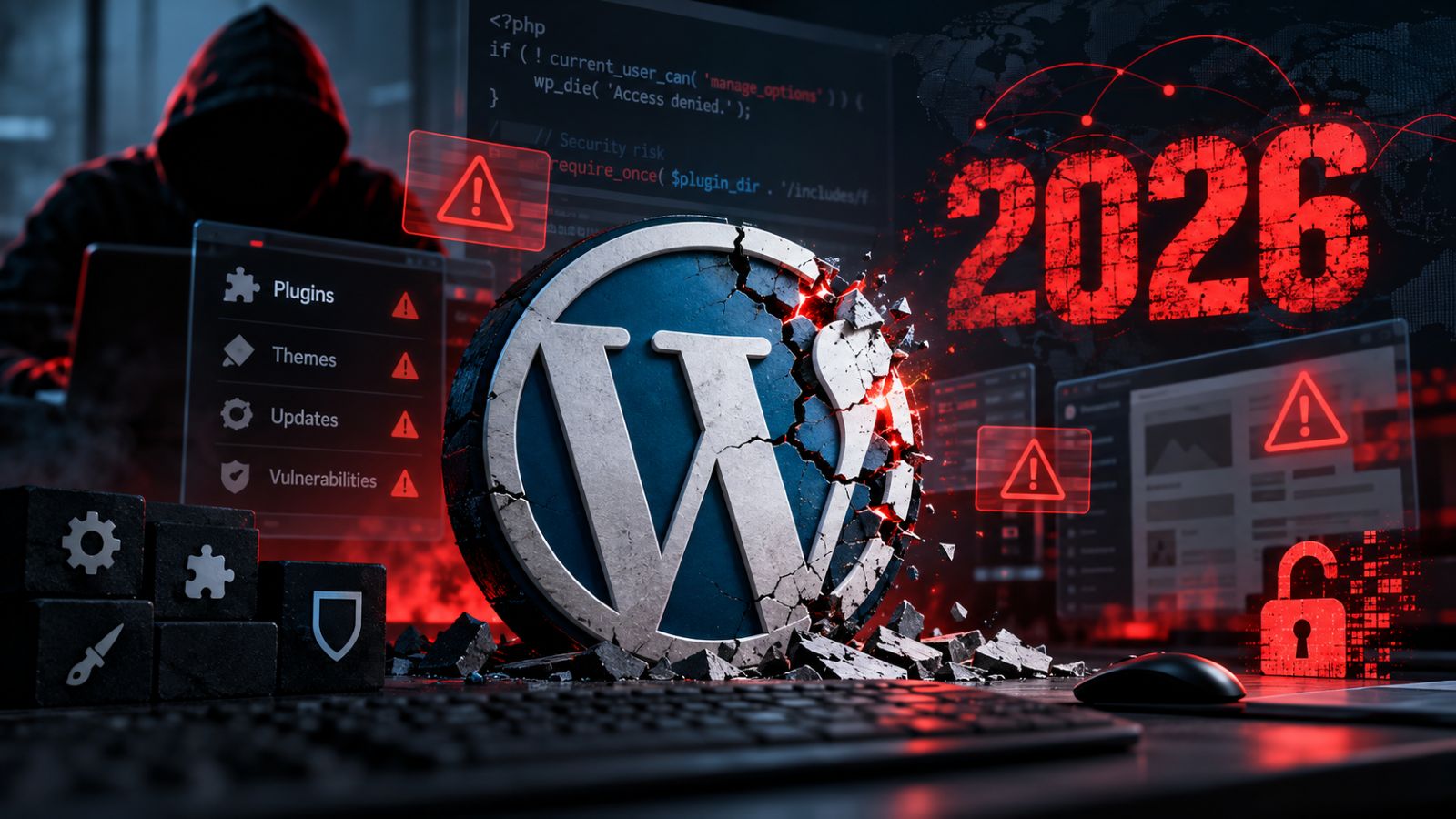WordPress  2026 - Är din hemsida verkligen så säker som du tror?
