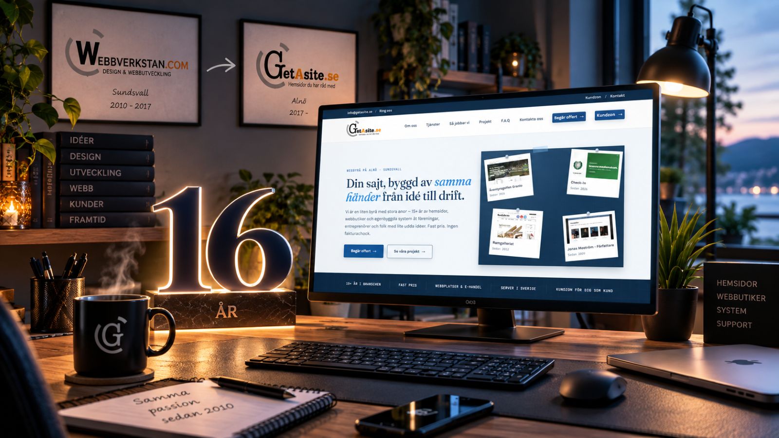 16 år av webb — från Webbverkstan till Get A Site