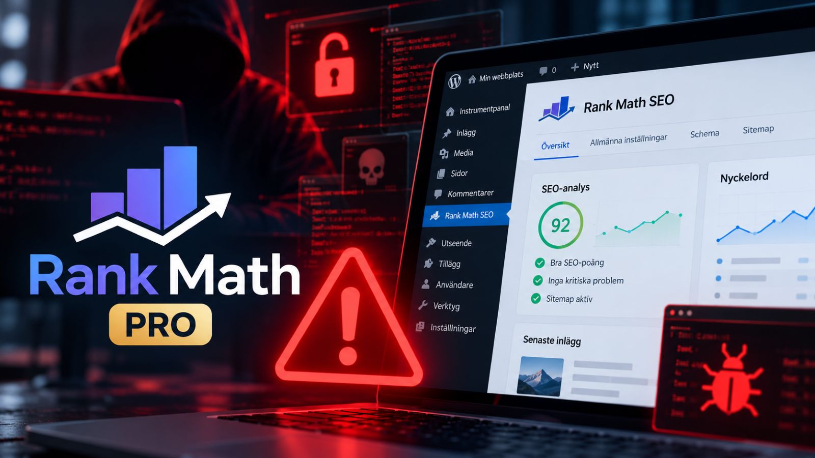 Allvarlig säkerhetsincident i Rank Math PRO: När en vanlig WordPress-uppdatering blir en säkerhetsrisk