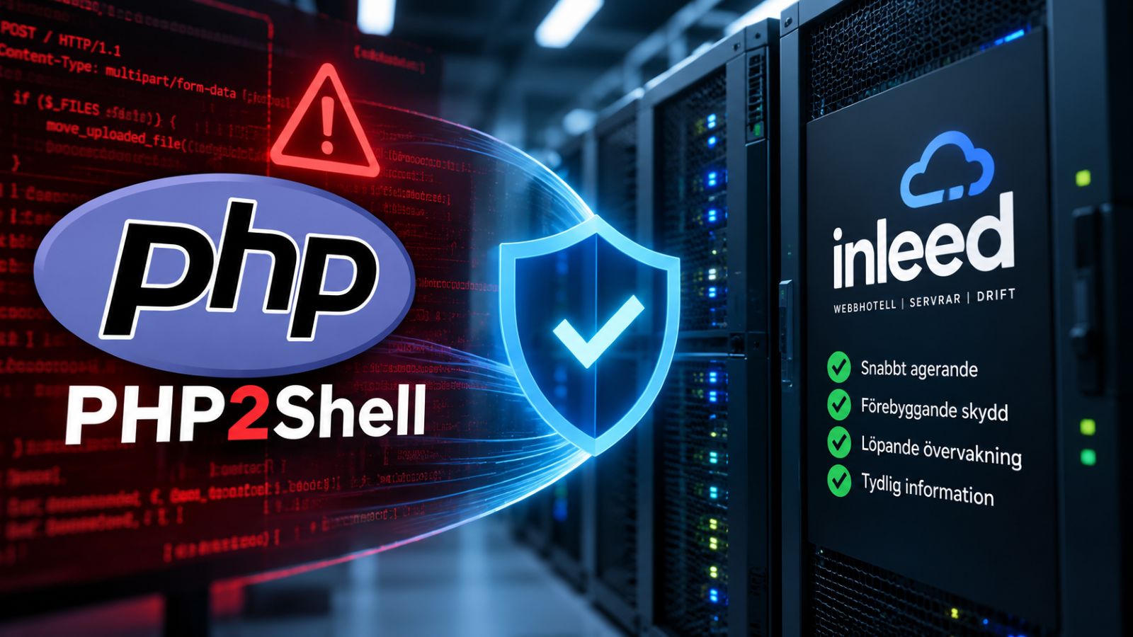 PHP2Shell: Vår leverantörs agerade vid kritiskt säkerhetshot
